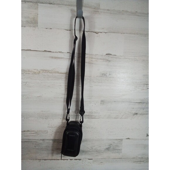 Sony Cyber Shot Small  Crossbody Camera Bag Great‎ Condition Lots Of Storage - Picture 1 of 13